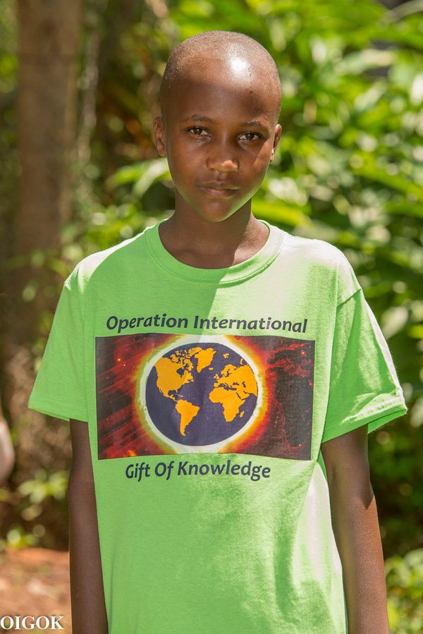 Agnes, a child in OIGOK's program in Uganda