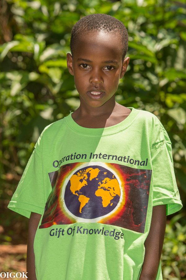 Akamumpa, a child in OIGOK's program in Uganda