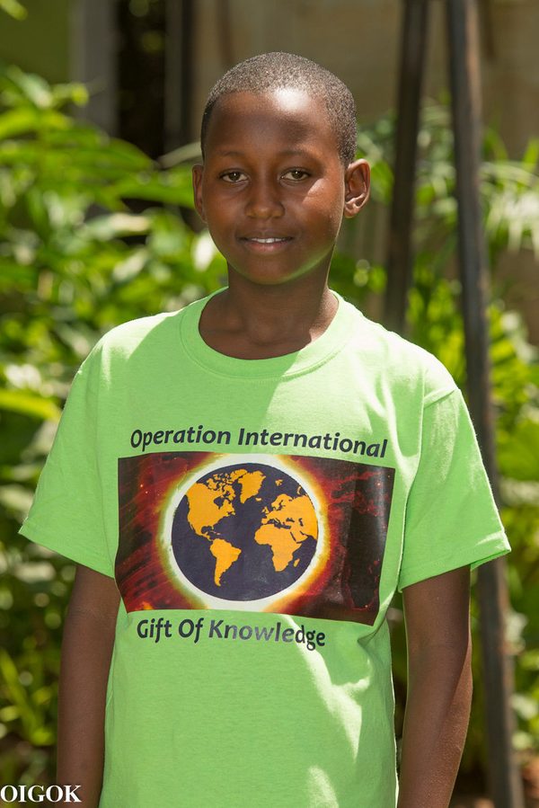 Esther, a child in OIGOK's program in Uganda