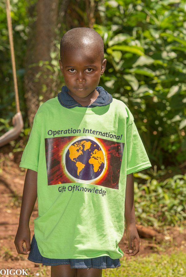 Fatumah, a child waiting for a sponsor with OIGOK in Uganda