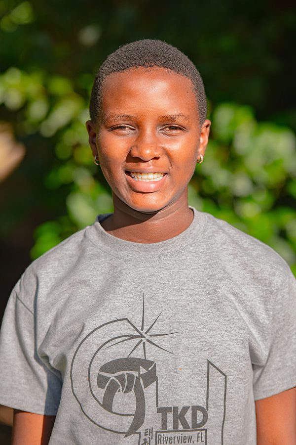 Pearl, a child in OIGOK's program in Uganda