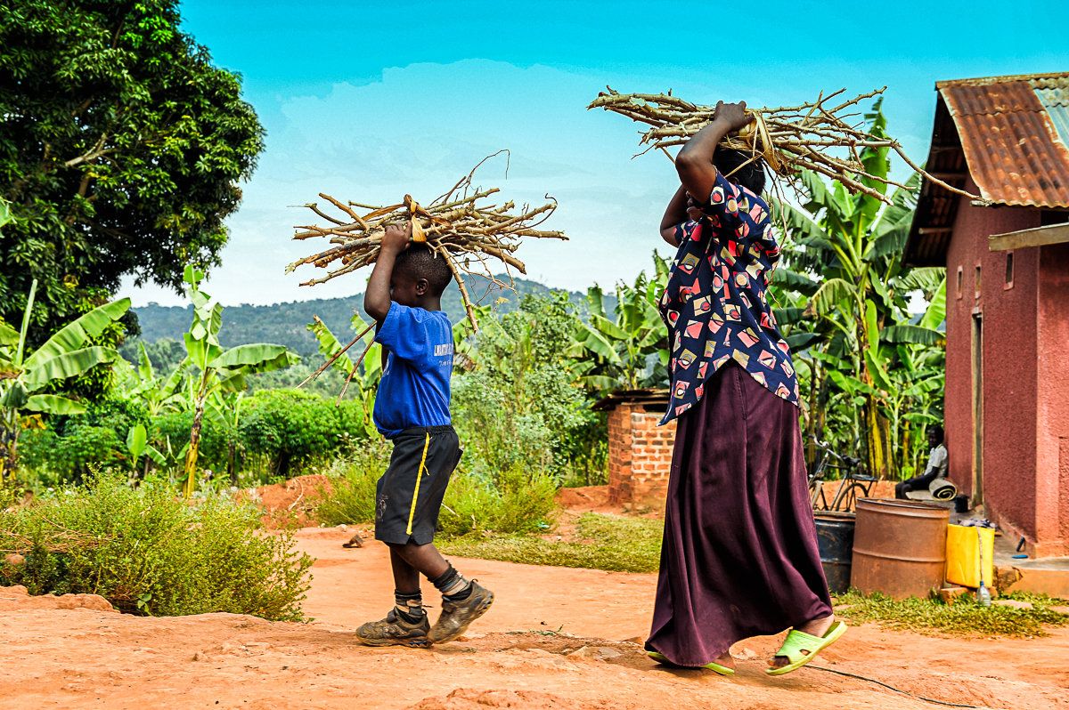 Children in OIGOK's education program in Uganda, East Africa