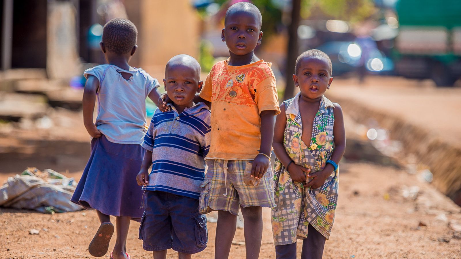 Children in OIGOK's education program in Uganda, East Africa