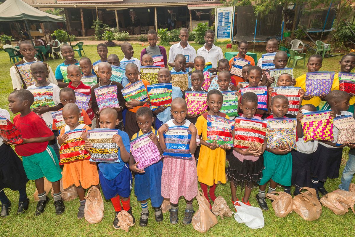 Children in OIGOK's education program in Uganda, East Africa